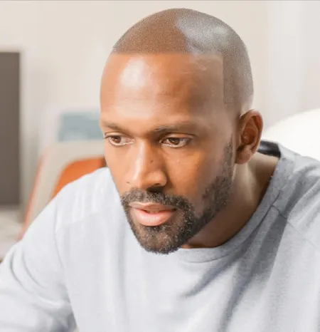 Mockup completed in 30 seconds - photorealistic SMP preview with density and shade adjustments ready to share